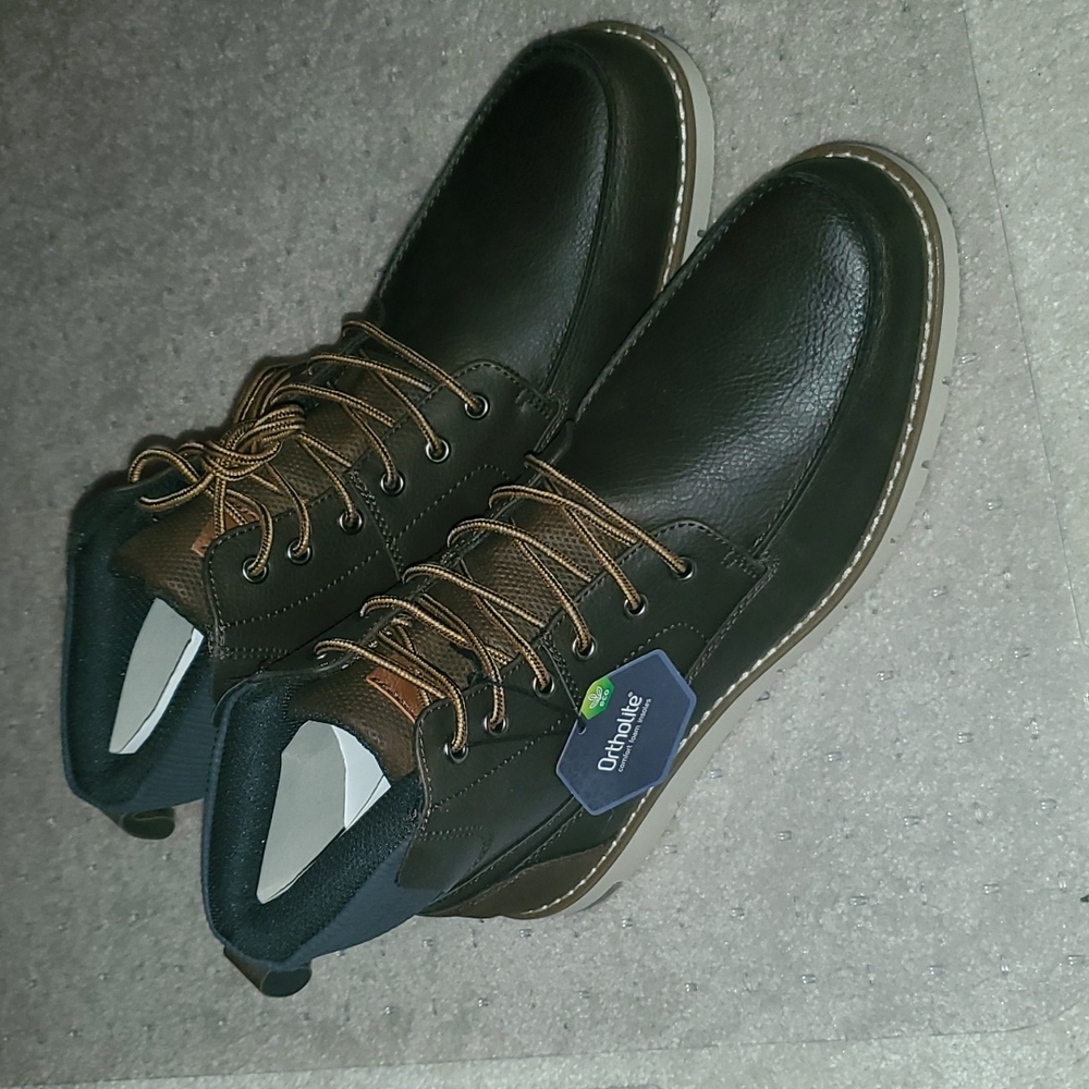 Brown 'Leather' Boots